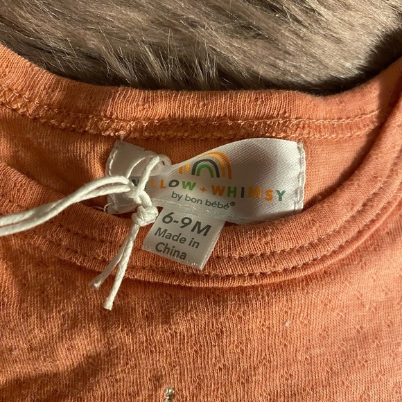 5/$25 Willow + Whimsy Fall in Love Onesie size 6-9 month - Picture 2 of 3